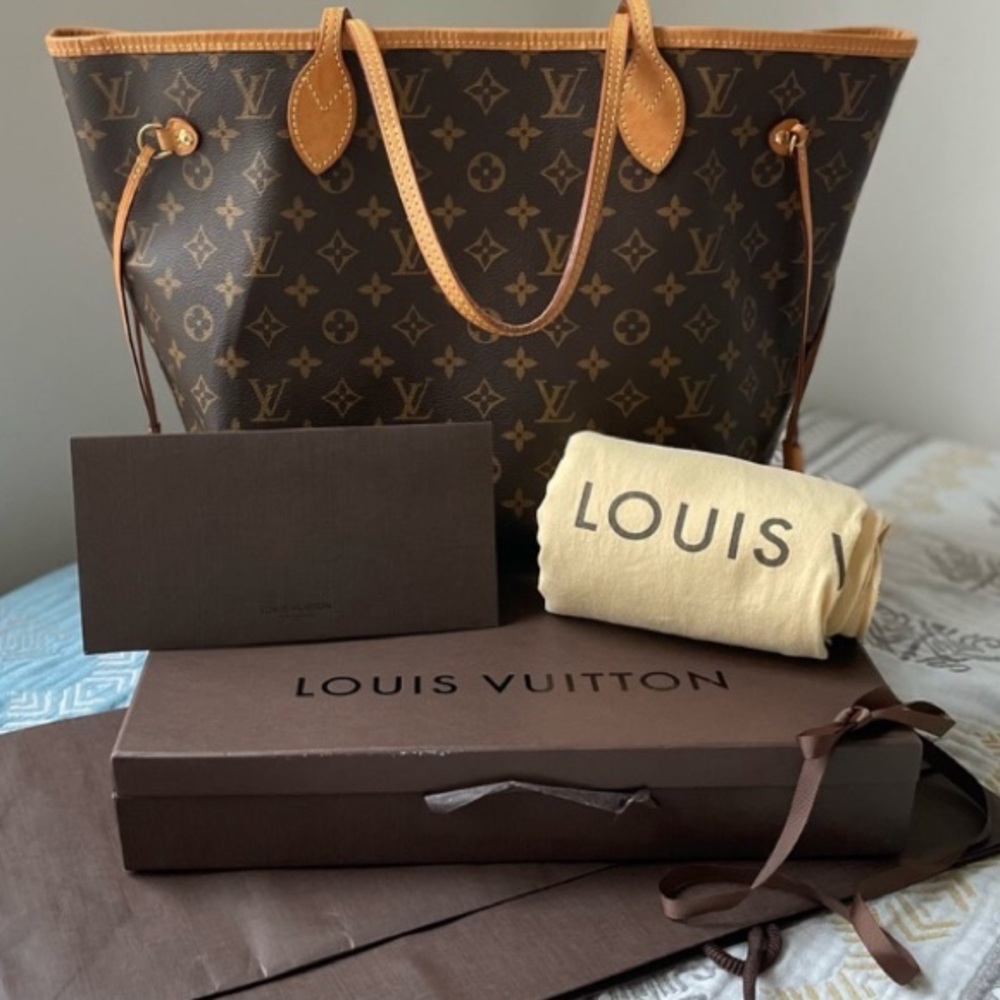 💎✨ ULTRA RARE ✨💎 COLLECTABLE TOTE NEVERFULL LOUIS VUITTON BAG - Picture 2 of 14